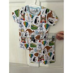 Adorable Bamboo Safari Short Set - Size 2T - New!